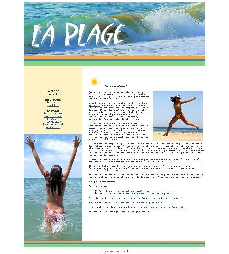 Tous à la plage !