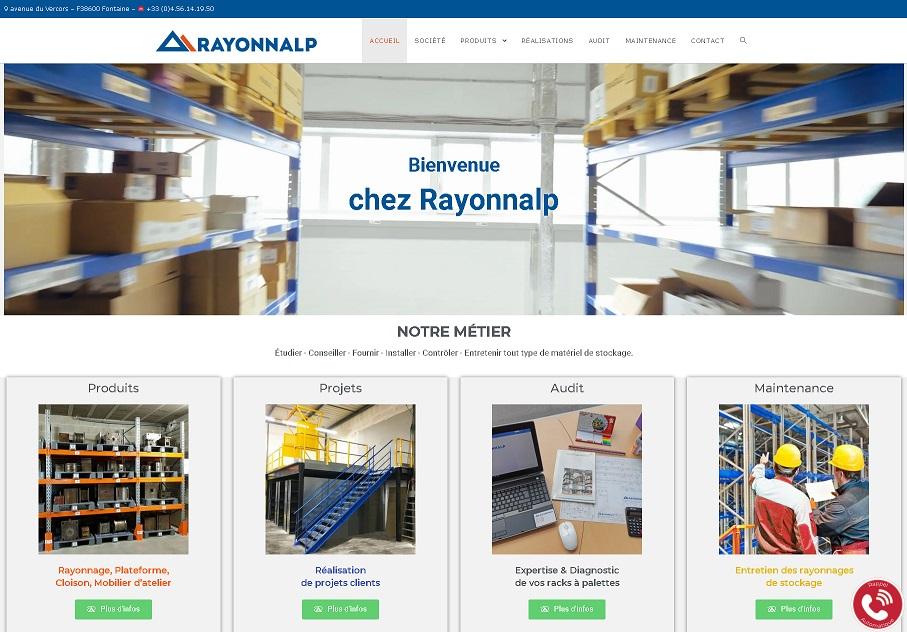 Rayonnalp, rayonnage industriel